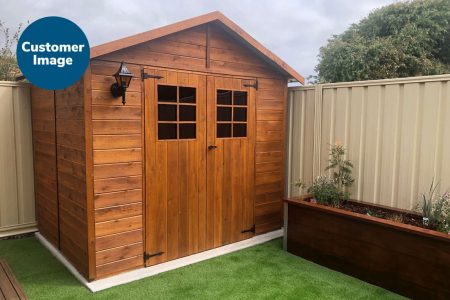 Hyland 6 x 8 Disabled Cedar Toilet Shed