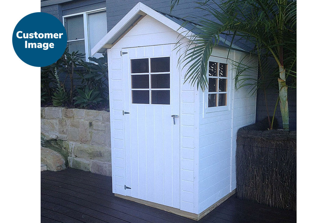 Windsor 6 x 4 Cedar Compost Toilet Shed