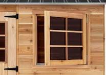 Hyland 6 x 8 Disabled Cedar Toilet Shed