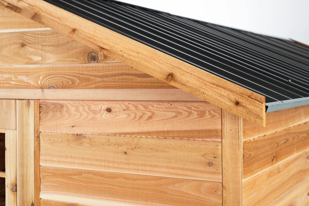 Cedar Compost Toilet Shed
