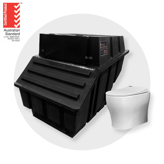 Composting Tank Compost Toilets for family and household use – Solazone Compost Toilets