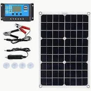 Solar power kit for remote compost toilet