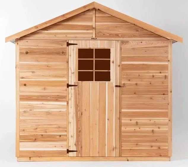 Cedar Compost Toilet Shed